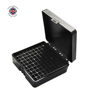 Boîte à munitions 9mm 50/100 cartouches Mallette de rangement pour munitions Chasse Tir Balles Titulaire Organisateur Conteneur - Product Image 1