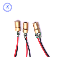 Focusable Red Dot 650nm 3-5v Class I Eye Safe Laser Module 0.4mW
