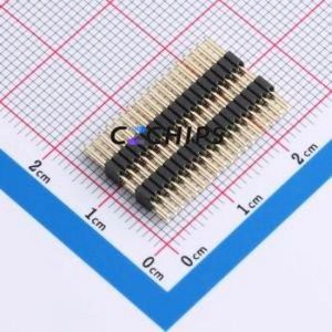 X1322WV-2x18H-C40D30-E80 Pin Header Through hole Component (THT),P=1.27mm Connector 2x18P 1.27mm 1.27mm Pin Header - Product Image 2