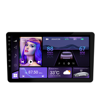 Radio Universal para Auto con Android 13 Octa Core, Unidad Principal Doble DIN, CarPlay Inalámbrico, Android Auto, DSP, Navegación GPS, 4G LTE