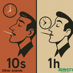 Palillos de Dientes con Sabor a Melocotón Totalmente Biodegradables, una Alternativa sin Sentimientos de Remordimiento a los Palillos de Dientes de Plástico o los Cigarrillos Electrónicos <span class=keywords><strong>Desechables</strong></span>. - Product Image 3