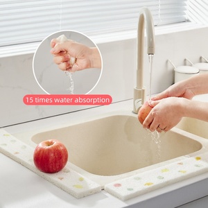 Éponges et tampons à récurer de cuisine pratiques et personnalisables, en coton absorbant pour fruits et légumes - Product Image 6