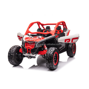 License Can Am Marverick UTV <strong>Lorry</strong> 24V Battery Plastic Roller Coaster Children Electric Ride on <strong>Toy</strong> Yellow Ride-on Cars for Kids - Product Image 2