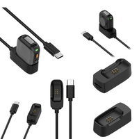 Cable de Carga Magnético Tipo C de 1m, Adaptador de Cargador, Conector para Transmisor Dji Mic Mini 2/2S/Mic 3