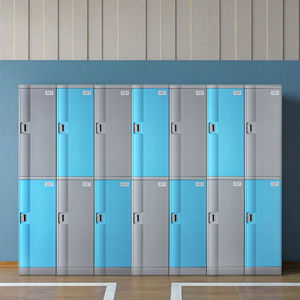 Armarios de gimnasio de oficina y escuela de plástico ABS personalizados de alta calidad armarios inteligentes para almacenamiento de ropa y estilo - Product Image 4