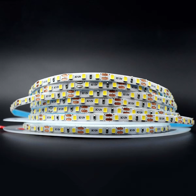 SMD2835 5mm PCB 12V 120LEDs/m 3000K/4000K/6000K IP20 CRI80 Dimmable Landscape LED Strip Light CE RoHS
