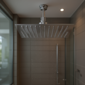 Cabezal de Ducha Cuadrado de 30 cm Cromado, 30 x 30 cm, Tipo Lluvia para Baño - Product Image 3