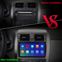 Reproductor de Video y DVD para Coche con Navegación GPS Estéreo, Radio Multimedia, Pantalla Táctil 2.5D, 2 DIN, Gran Venta para Toyota Corolla 2008 2009 2010 2011