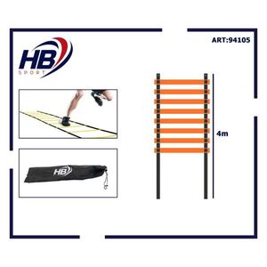 848-23 Équipement d'entraînement d'agilité orange, échelle de football agile de 4,8 mètres de longueur - Product Image 1