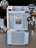 Nouveau four rotatif à air chaud à gaz en acier inoxydable à 5 plateaux pour la cuisson du pain, des biscuits, des pâtisseries et les applications de mouture de farine