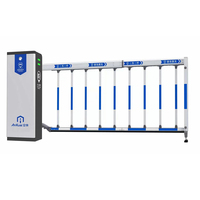 Système de gestion du stationnement Ankuai AKD158 Barrière de stationnement automatique Barrière de stationnement à bras Barrière de stationnement automatique Système de ticket de stationnement automatique