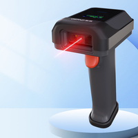Escáner de Códigos QR 2D y 1D con Lector de Pantalla, Sensor CMOS, Computadora de Mano, Inalámbrico 2.4G, Detección Automática, para la Industria Logística