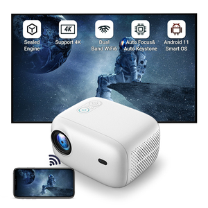 Hotack L009 akıllı Mini projektör taşınabilir kablosuz <span class=keywords><strong>Wifi</strong></span> LED ev sinema cep telefonu <span class=keywords><strong>Bluetooth</strong></span> projektör için uyumlu - Product Image 1