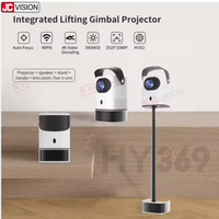 Jcvision Portable LED Full HD Projecteur Android avec écran LCD 4K Smart 1080p Home Video Display Projecteur Android 9