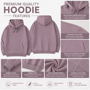 Sweat-shirt unisexe à capuche avec cordon de serrage, poche kangourou avant, tissu polaire doux, décontracté, pour tous les jours, sport et entraînement - Product Image 5