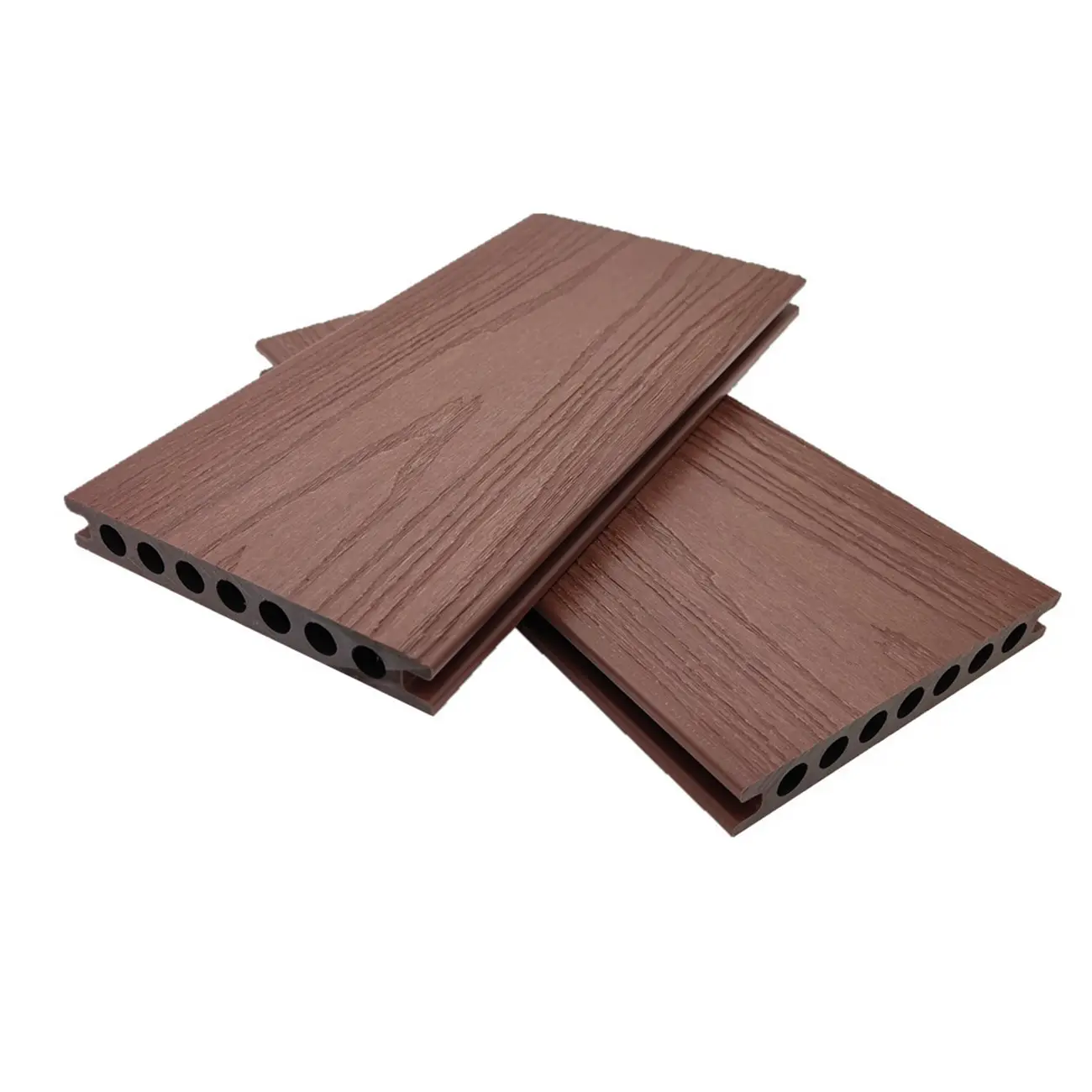 Plancher stratifié de plancher composite en bois plastique planche de bois wpc