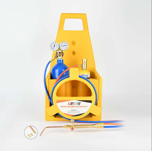 Kit di Saldatura a <span class=keywords><strong>Gas</strong></span> Multifunzionale Uweld, Set Portatile con Torcia <span class=keywords><strong>MAPP</strong></span>, <span class=keywords><strong>Bombola</strong></span> di Ossigeno e <span class=keywords><strong>Gas</strong></span> <span class=keywords><strong>MAPP</strong></span> - Product Image 2