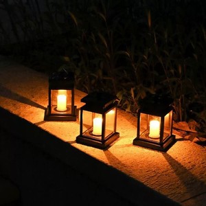 Lampes solaires LED étanches IP44 pour jardin, décorations miniatures portables à piles, style palais, étoiles et lumières nocturnes - Product Image 3
