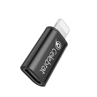 Adaptor iPhone ke USB-C Konverter Catu Daya DC dengan Pengisian Daya OTG+Type-C 5Gbps Kecepatan Tinggi untuk Ponsel