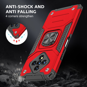 เคสโทรศัพท์แบบมีขาตั้งแม่เหล็กหมุนได้ 360 องศา สำหรับ Infinix Zero 8 Hot <span class=keywords><strong>9</strong></span> Play Smart 4 5 Pro - Product Image 5