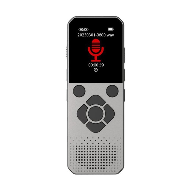 AI Voice Recorder High-Definition Noise Reduction Mini Recorder Qualified Professional Smart Lecture-to-Translation Device