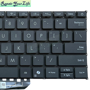 Gốc chúng tôi Tiếng Anh máy tính xách tay bàn phím cho <span class=keywords><strong>Asus</strong></span> expertbook B1 b1403 0knx0-2125ui00 Bàn phím ai Phiên bản thương hiệu mới màu đen không có đèn nền - Product Image 3