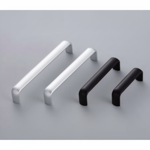 Tiradores y perillas de barra redonda de aluminio KONGJIN, manijas y perillas para muebles, - Product Image 1