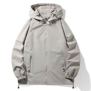 Chaqueta nueva de primavera y otoño para hombre, cortavientos deportivo para exteriores, chaqueta con capucha, cómoda, resistente al desgaste, a la moda, estilo joker. - Product Image 1