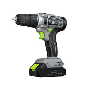 Feihu 21V Rechargeable Cordless Drill for Home Use, High-<b>Power</b> Multi-Function Lithium Drill, Electric <b>Tool</b> with CE Certification - Product Image 1