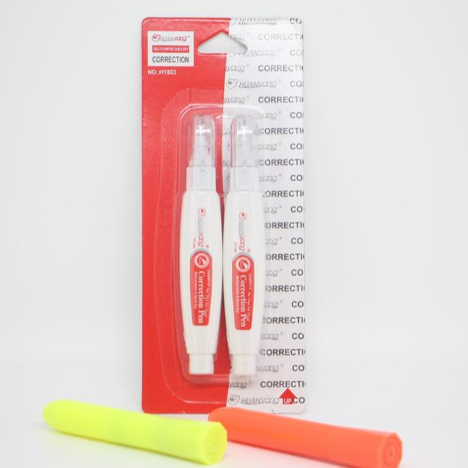 HUANyang дешевые высокое качество школьные офисные принадлежности модный дизайн офис гель коррекции жидкости ручка