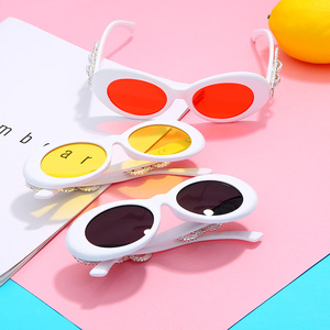Jaspeer ronda <span class=keywords><strong>de</strong></span> diamantes <span class=keywords><strong>de</strong></span> imitación <span class=keywords><strong>de</strong></span> <span class=keywords><strong>lujo</strong></span> gafas <span class=keywords><strong>de</strong></span> sol fiesta favor 2019 nueva llegada propia marca gafas <span class=keywords><strong>de</strong></span> sol - Product Image 4