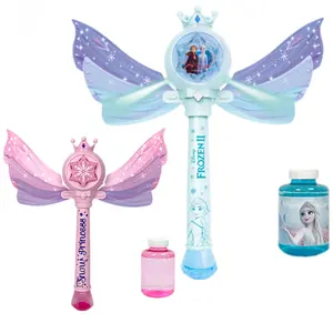 Factory direct sales wholesale bubble toys princess magic bubble stick sound and light electric bubble machine children's toys