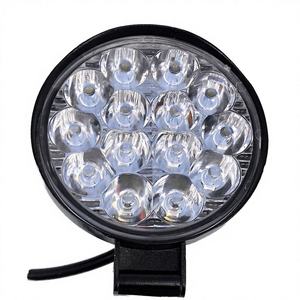 Feux de travail LED ronds 12V 4 pouces pour 4x4, montage en surface, blanc naturel 27W, faisceau spot et large, pour rénovation/amélioration - Product Image 4
