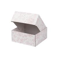 Venta al por mayor de papel corrugado ecológico logotipo personalizado impreso A9 e-flauta envío correo cajas de embalaje