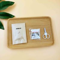 Kit de couture jetable pour hôtel avec fil d'aiguille, accessoires de couture pour la maison, vente en gros à bas prix