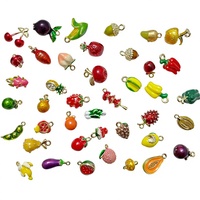 2026 Trend Fruit & Groente Charms OEM Alloy Emaille Hangertjes DIY Oorbellen Armband Maken Groothandel US UK CA DE