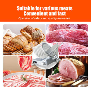 300mm Lame Plein Corps En Alliage D'aluminium Semi Automatique <span class=keywords><strong>Trancheuse</strong></span> <span class=keywords><strong>À</strong></span> Viande <span class=keywords><strong>Trancheuse</strong></span> <span class=keywords><strong>À</strong></span> <span class=keywords><strong>Jambon</strong></span> Machine De Découpe Sortie D'usine - Product Image 4