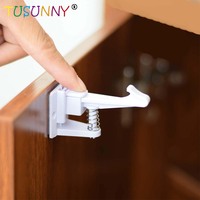 Paquet de 12 serrures d'armoire de sécurité pour bébé sécurité pour enfants/serrures d'armoires de sécurité pour enfants loquet pour tiroirs et portes