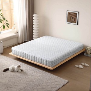 Matelas à ressorts ensachés 1,8 m x 2,0 m, respirant, avec housse amovible, soutien ferme moyen, pour chambre à coucher - Product Image 1