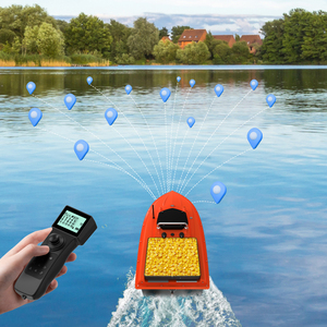 D80B GPS <span class=keywords><strong>12V</strong></span>高速RCボート（釣り用、餌トレイとラインリリース付き） - Product Image 5