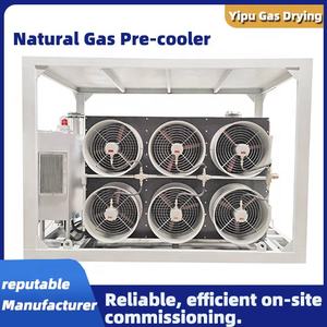 Pré-refrigerador do ar do gás natural de YIPU Pré-refrigerador do gás do xisto do gás do campo petrolífero Pre-refrigerador do metano do coalbed - Product Image 2
