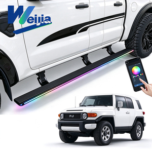 WEIJIA ผู้ผลิตโดยตรง บันไดข้างไฟฟ้าอลูมิเนียมอัลลอยด์ สำหรับ Toyota FJ Cruiser ปี 2026 ถึง 2027 - Product Image 1