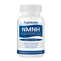 Capsules NMNH en gros, marque privée Ausreson OEM, anti-âge, naturelles, biologiques, complément alimentaire à base de plantes pour la peau, capsules NMNH