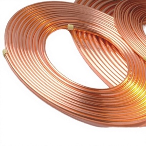 Tuyau en cuivre en spirale de 1/4, 3/4, 1/2, 3/8, 5/8 pouces pour climatiseur et réfrigérateur C1011 avec services de découpe et de soudage - Product Image 3