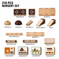 Blocs de construction en mousse EPP 700 mm surdimensionnés pour tout-petits, 210 pièces, équipement de jeu intérieur souple à faible hauteur pour l'escalade