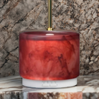 Cylindre en résine diffuseur d'huiles essentielles d'aromathérapie Style de luxe parfum maison/hôtel alimenté par USB 100ml Machine à bruit blanc YS