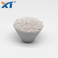 Boule de support d'alumine activée par granules de prix usine 6-8mm déshydratant d'alumine activée pour l'absorption dans la production de H2o2