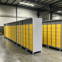 Estación de Intercambio de Baterías de Litio Solar ESINO de 12 Ranuras, Gabinete de Intercambio de Baterías Impermeable para Exteriores con Función OTA para África