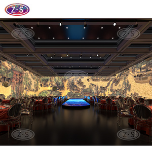 Tùy chỉnh tương tác 3D laser chiếu cho nhà hàng quảng cáo Holographic chiếu tường trong nhà ăn uống - Product Image 6