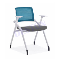 Chaise d'étude/formation pliable moderne Mobilier de bureau peu encombrant Chaise de formation pour les visiteurs